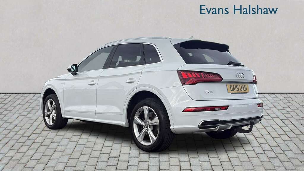 Audi Q5 40 Tdi Quattro S Line S Tronic Tech Pack 201 DA19UAH White #4