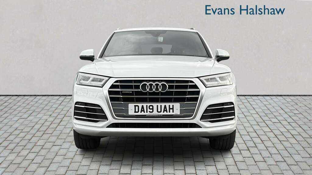 Audi Q5 40 Tdi Quattro S Line S Tronic Tech Pack 201 DA19UAH White #2
