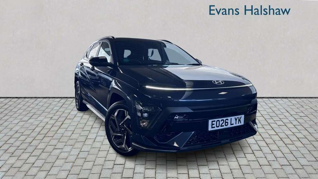 Hyundai Kona 1.6 Hybrid 138 N Line Dct 2026 Blue
