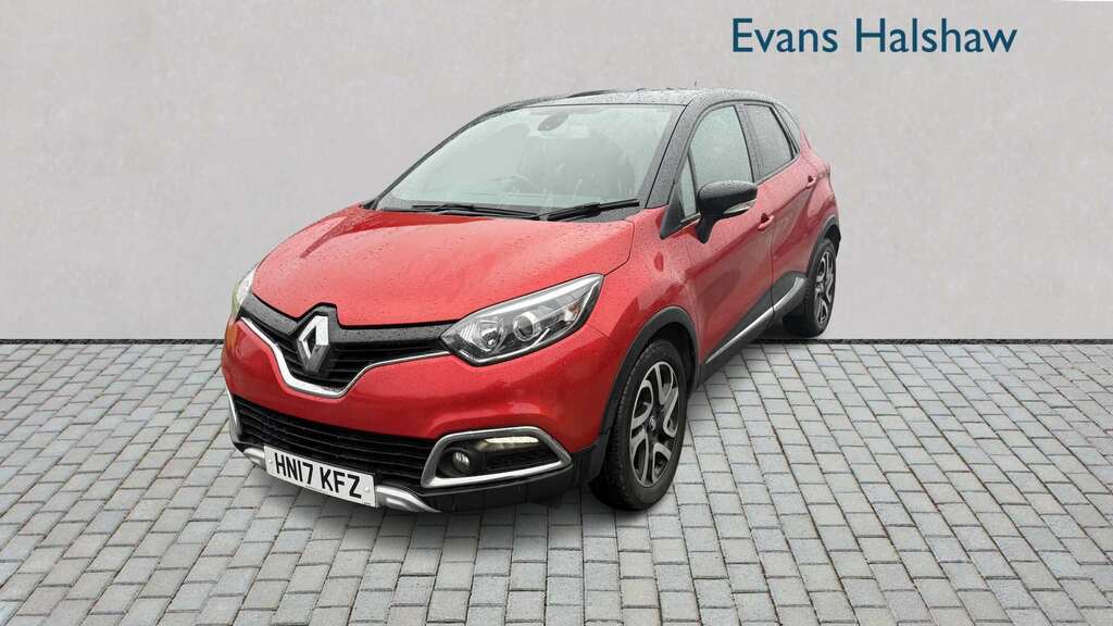 Renault Captur 1.5 Dci 90 Signature Nav 2017 HN17KFZ Red #3