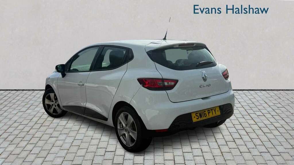 Renault Clio 1.2 16V Play 2016 White #3
