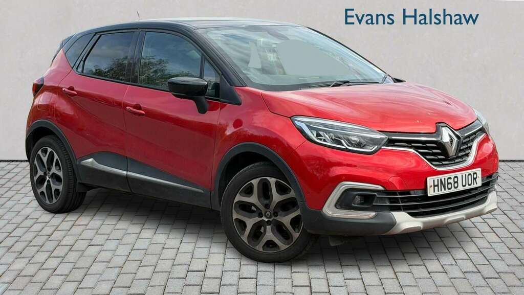 Renault Captur 1.5 Dci 90 Gt Line 2018 Red