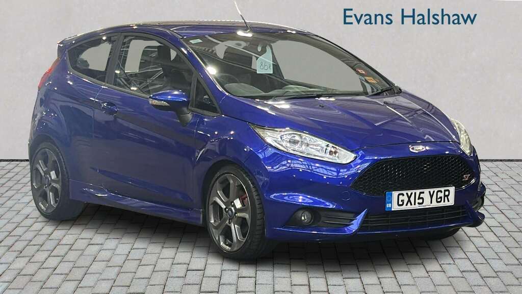 Ford Fiesta 1.6 Ecoboost St-2 2015 Blue