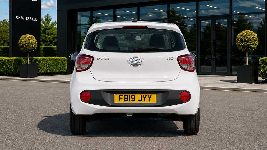 Hyundai I10 1.0 Se 2019 White #5