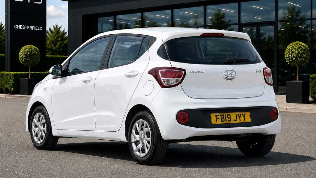 Hyundai I10 1.0 Se 2019 White #2