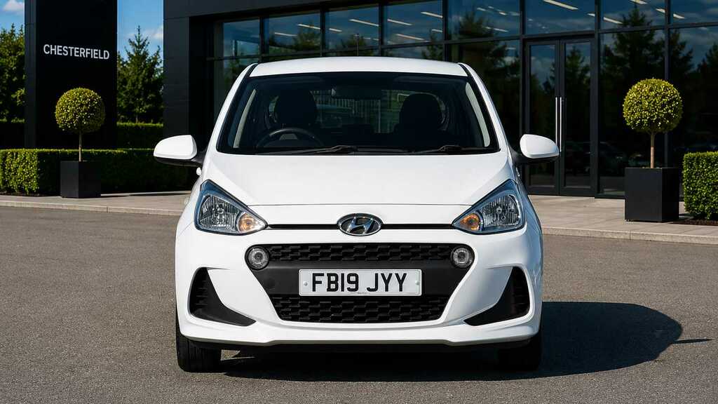 Hyundai I10 1.0 Se 2019 White #4