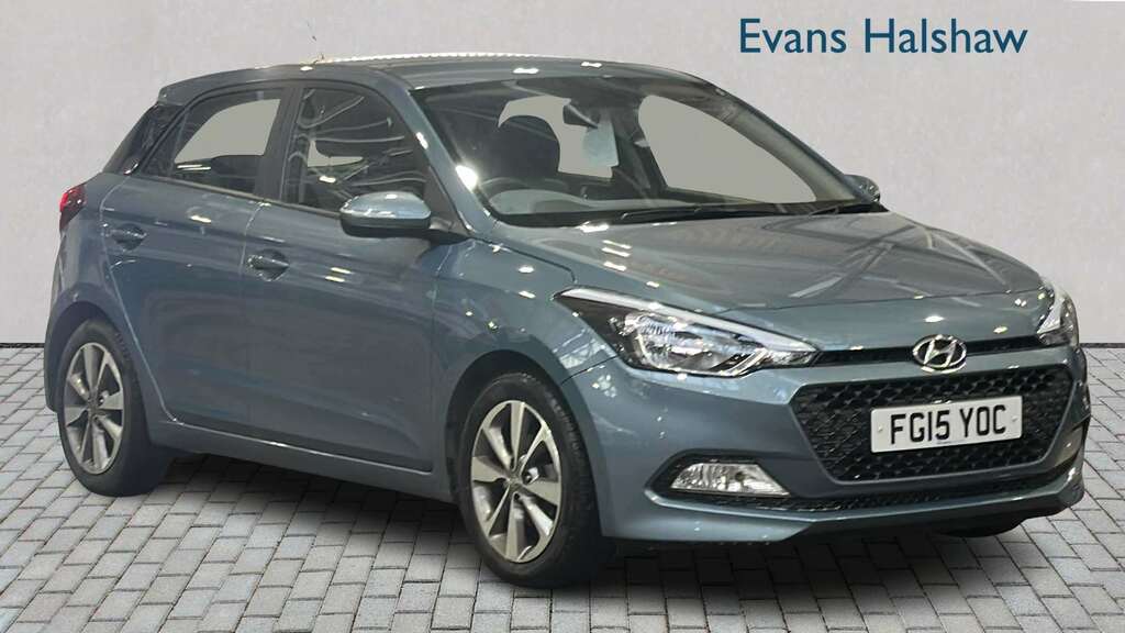 Hyundai I20 1.2 Se 2015 Blue