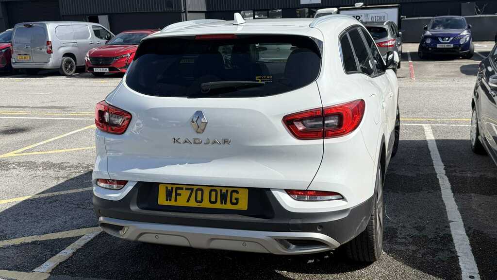 Renault Kadjar 1.3 Tce S Edition 2020 White #4