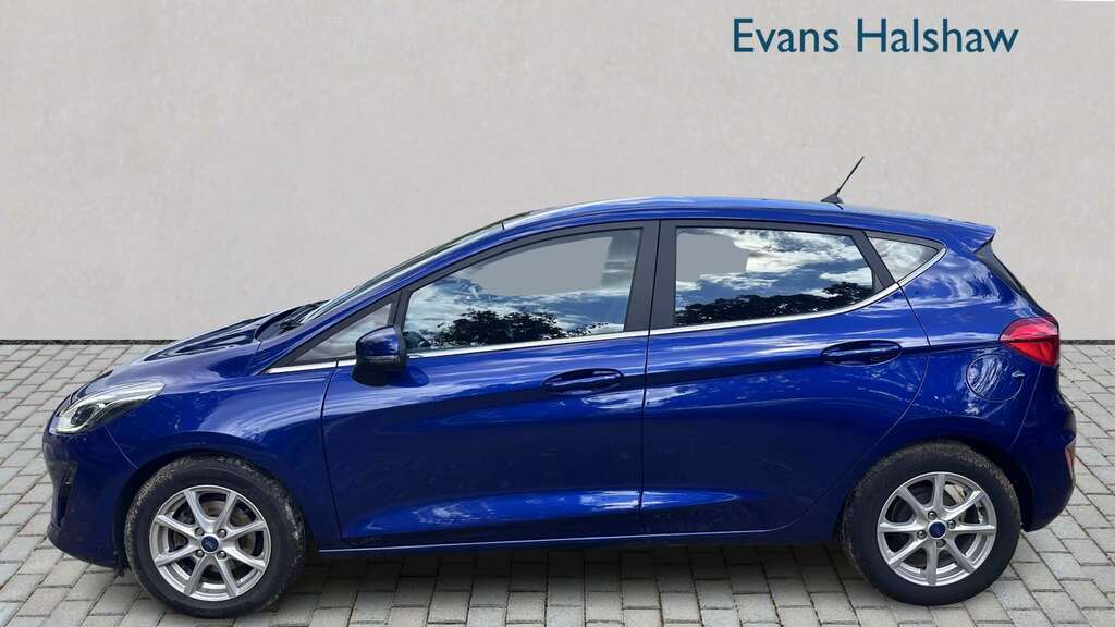 Ford Fiesta Hatchback Blue #3
