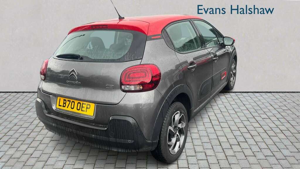 Citroen C3 1.2 Puretech Flair 2021 LB70OEP Grey #3