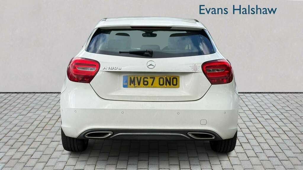 Mercedes-Benz A Class Hatchback White #4