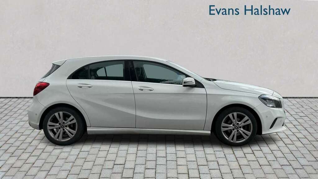Mercedes-Benz A Class Hatchback White #5