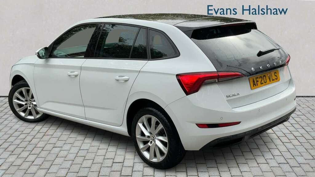 Skoda Scala 1.0 Tsi Se L 2020 White #2