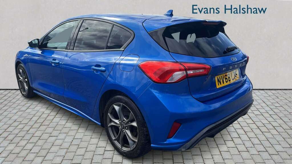 Ford Focus 1.0 Ecoboost 125 St-line 2018 NV68LBF Blue #5