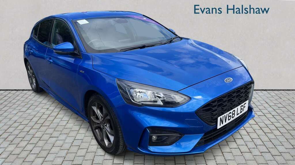 Ford Focus 1.0 Ecoboost 125 St-line 2018 Blue