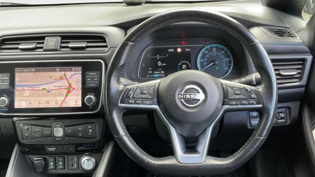 Nissan Leaf Hatchback Black #9