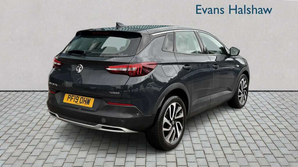 Vauxhall Grandland X 1.2 Turbo Elite Nav 8 Speed 2019 Grey #4
