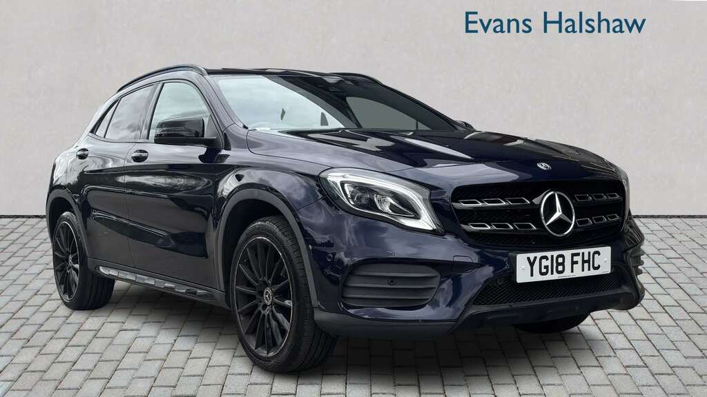 Mercedes-Benz GLA Class 200D Amg Line Premium 2018 Blue