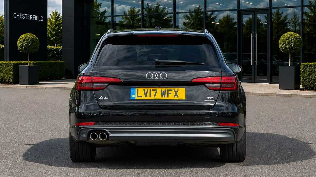 Audi A4 2.0 Tdi 190 Quattro S Line S Tronic 2017 Black #5