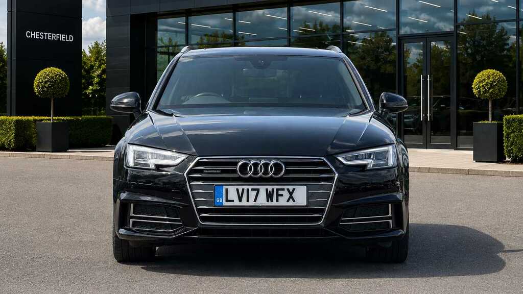 Audi A4 2.0 Tdi 190 Quattro S Line S Tronic 2017 Black #4