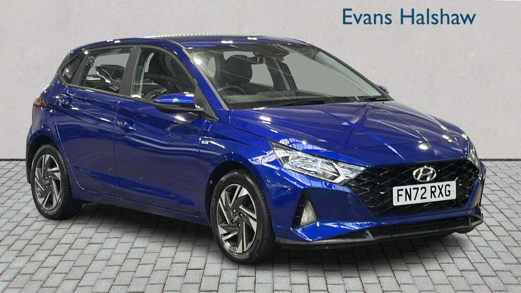 Hyundai I20 1.0T Gdi 48V Mhd Se Connect Dct 2022 Blue