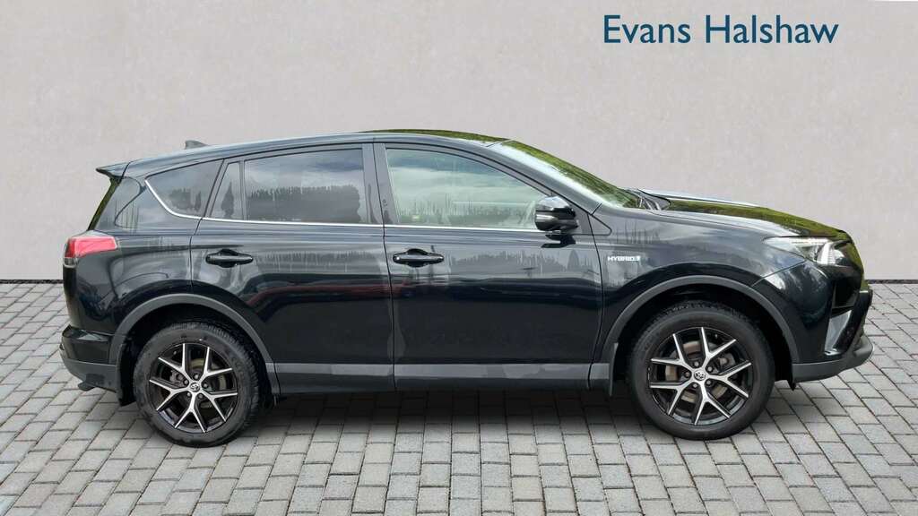 Toyota Rav 4 2.5 Vvt-i Hybrid Design Tss Cvt 2018 Black #3