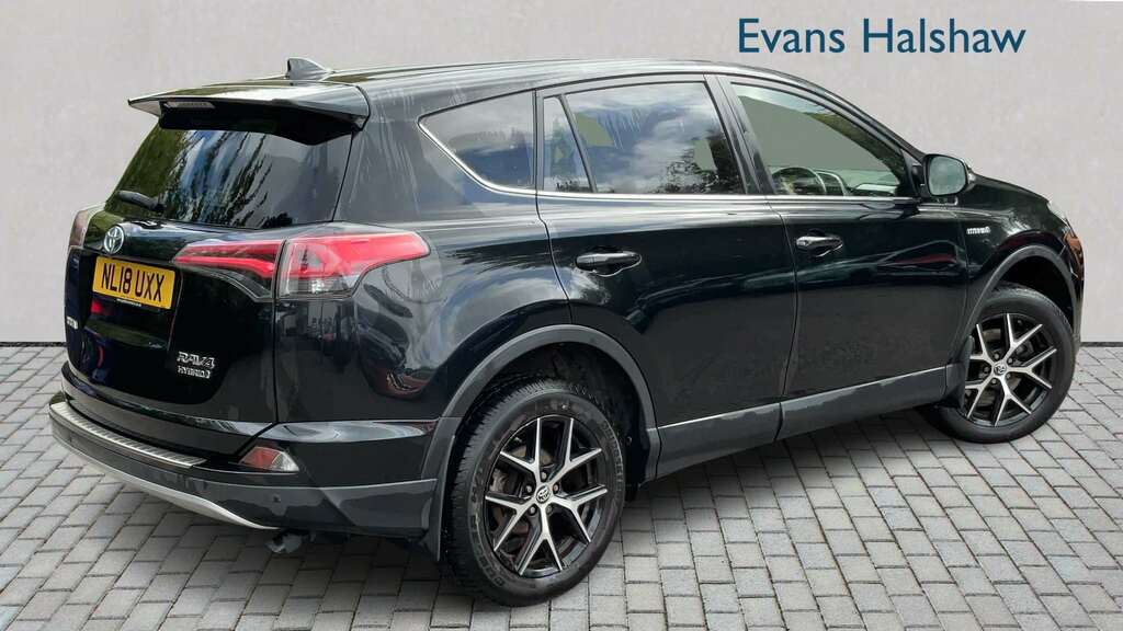 Toyota Rav 4 2.5 Vvt-i Hybrid Design Tss Cvt 2018 Black #2
