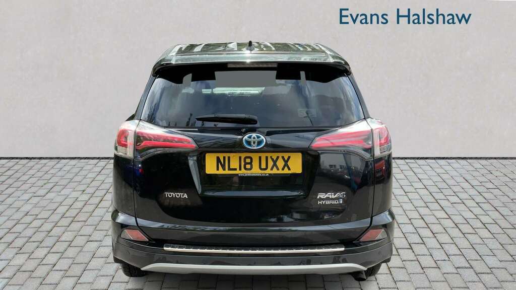 Toyota Rav 4 2.5 Vvt-i Hybrid Design Tss Cvt 2018 Black #5
