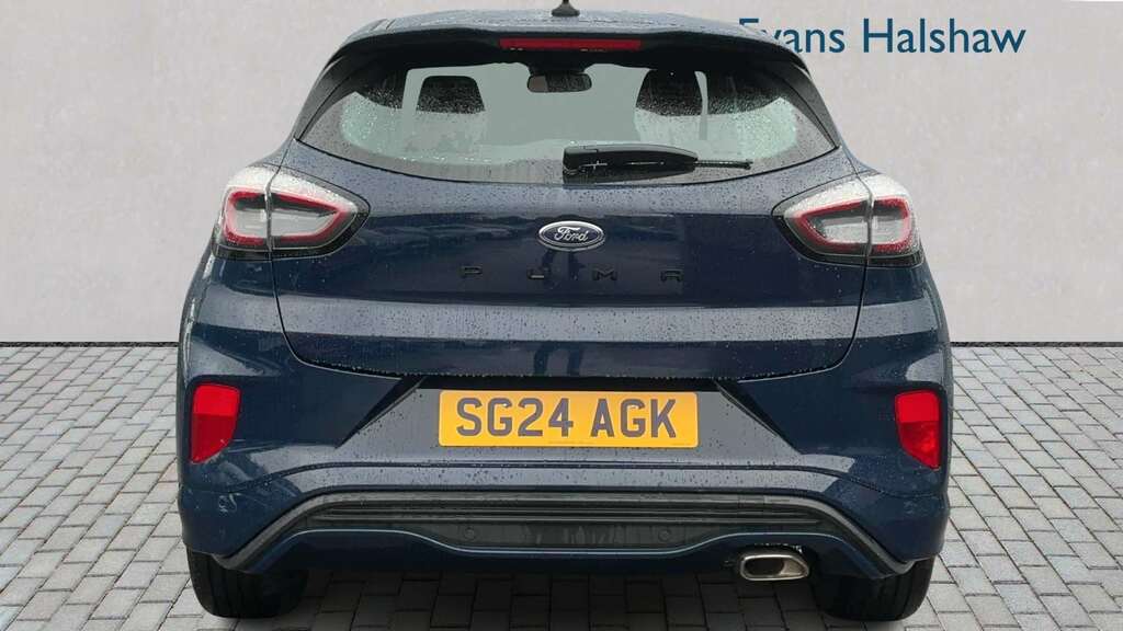 Ford Puma 1.0 Ecoboost Hybrid Mhev St-line 2024 Blue #5
