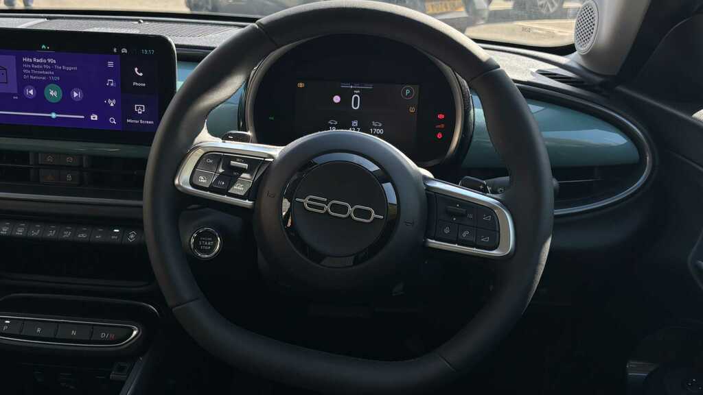 Fiat 600 Automatic White #12