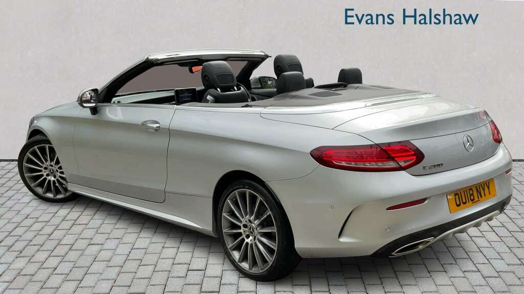 Mercedes-Benz C Class C200 Amg Line 2018 Silver #2