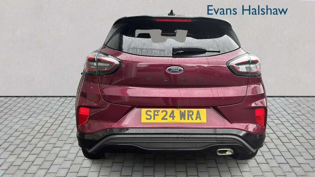 Ford Puma 1.0 Ecoboost Hybrid Mhev Vivid Ruby Ed Dct 202 SF24WRA Red #5