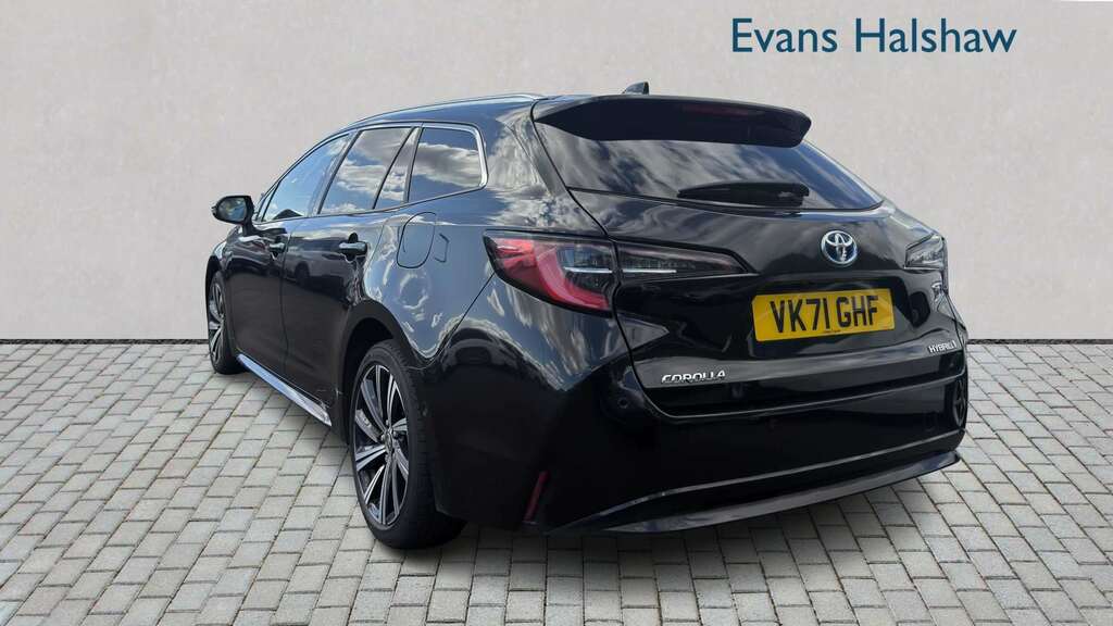 Toyota Corolla 1.8 Vvt-i Hybrid Design Cvt 2021 Black #2