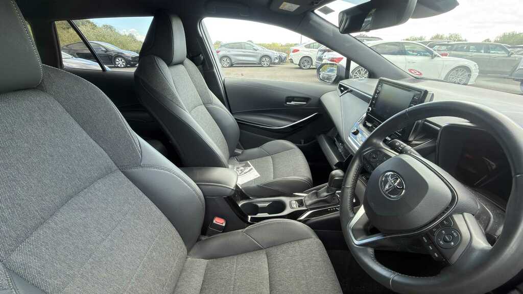 Toyota Corolla 1.8 Vvt-i Hybrid Design Cvt 2021 Black #4