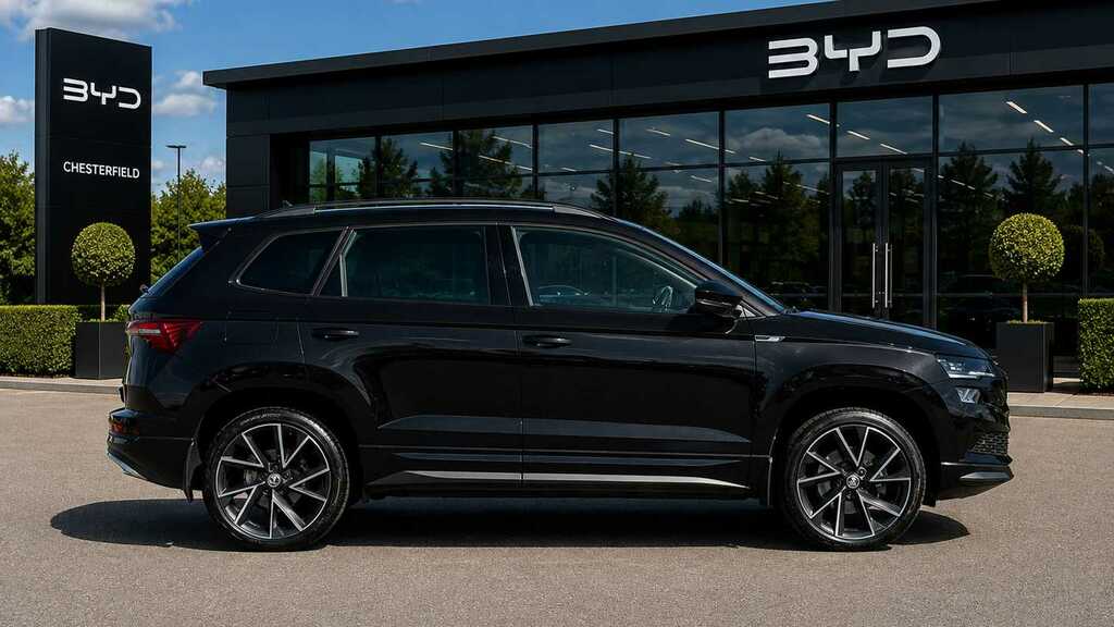 Skoda Karoq 1.5 Tsi Sportline Dsg 2023 Black #6