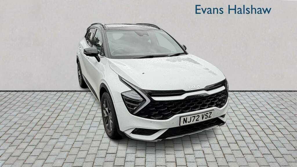 Kia Sportage 1.6T Gdi Hev Gt-line S Awd 2022 White