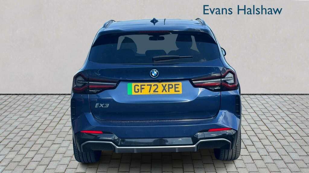 BMW iX3 210Kw M Sport 80Kwh 2022 Blue #4