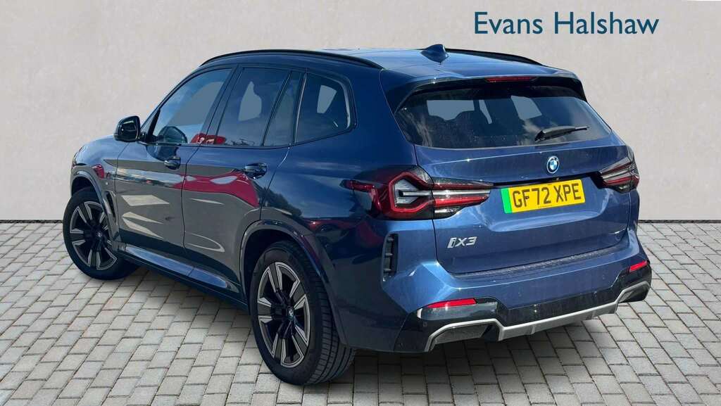 BMW iX3 210Kw M Sport 80Kwh 2022 Blue #2