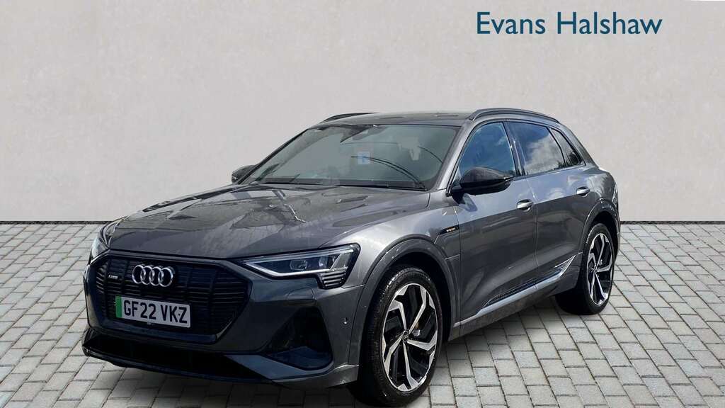 Audi E-tron 300Kw 55 Quattro 95Kwh Black Edition 2022 Grey #2