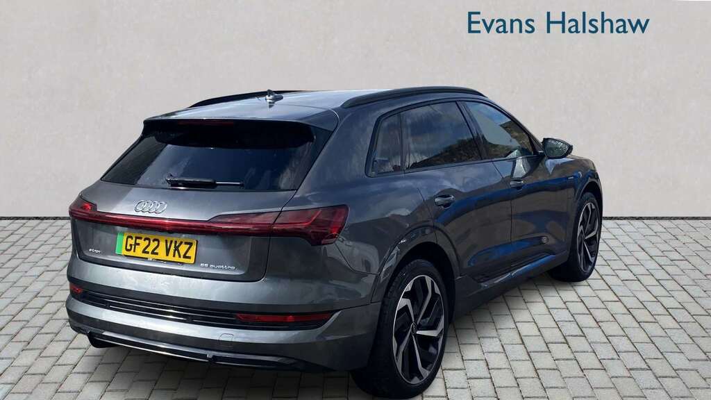 Audi E-tron 300Kw 55 Quattro 95Kwh Black Edition 2022 Grey #4