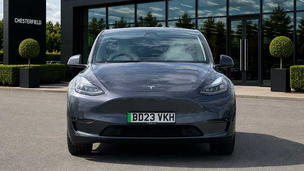 Tesla Model Y Performance Awd 2023 Silver #4