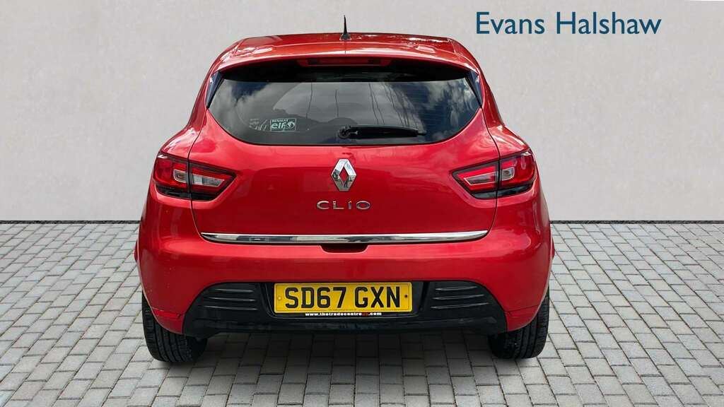 Renault Clio 1.2 16V Dynamique Nav 2017 SD67GXN Red #5