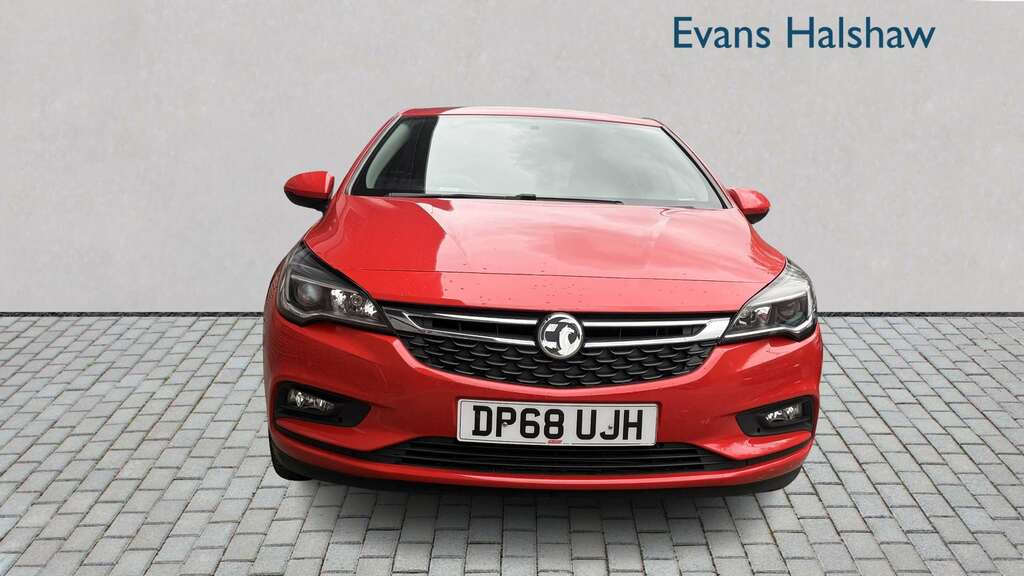 Vauxhall Astra 1.0T Ecotec Design 2018 DP68UJH Red #3