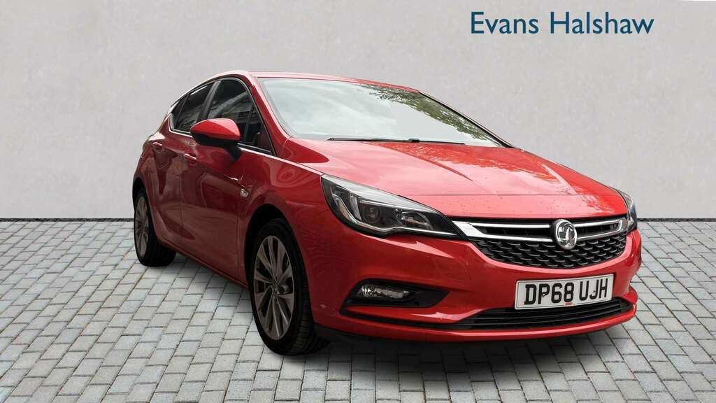 Vauxhall Astra 1.0T Ecotec Design 2018 Red