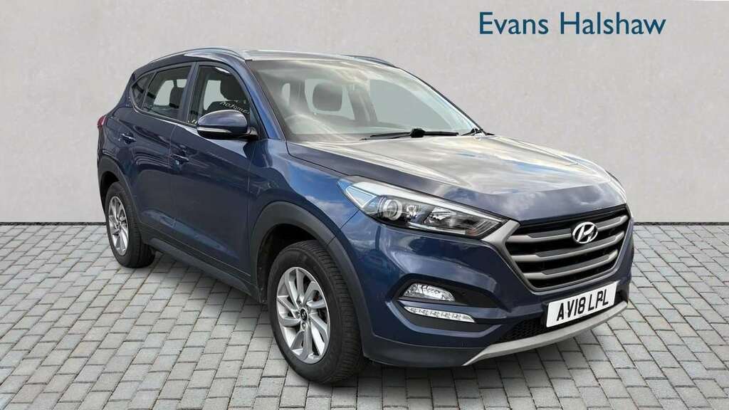 Hyundai Tucson 1.6 Gdi Blue Drive Se Nav 2Wd 2018 Blue