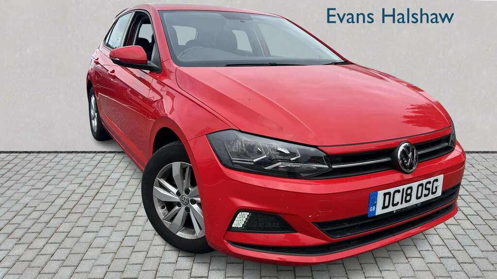 Volkswagen Polo 1.6 Tdi Se 2018 Red