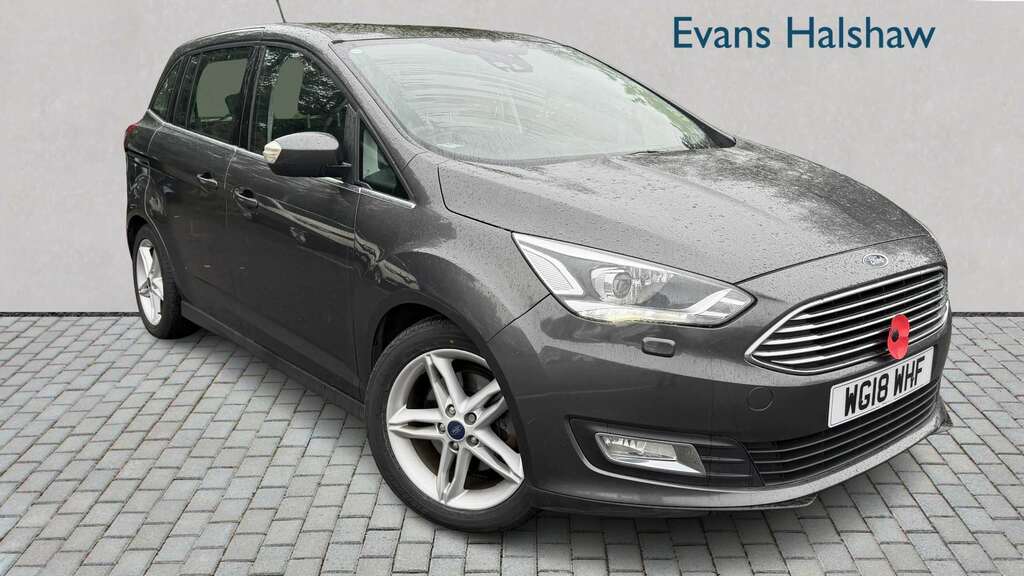 Ford Grand C-Max 1.0 Ecoboost 125 Titanium X Navigation 2018 Grey