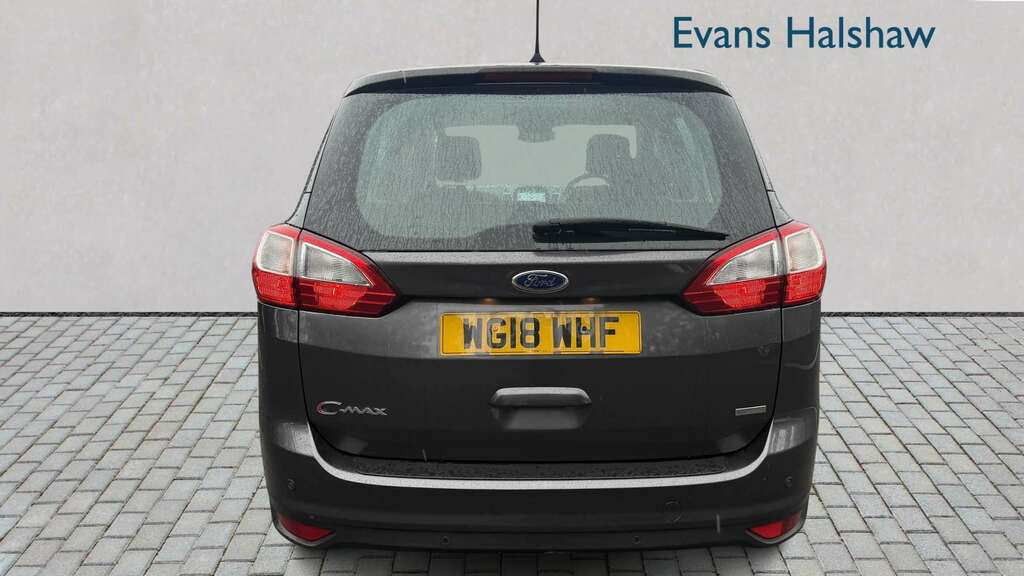 Ford Grand C-Max 1.0 Ecoboost 125 Titanium X Navigation 2018 Grey #4