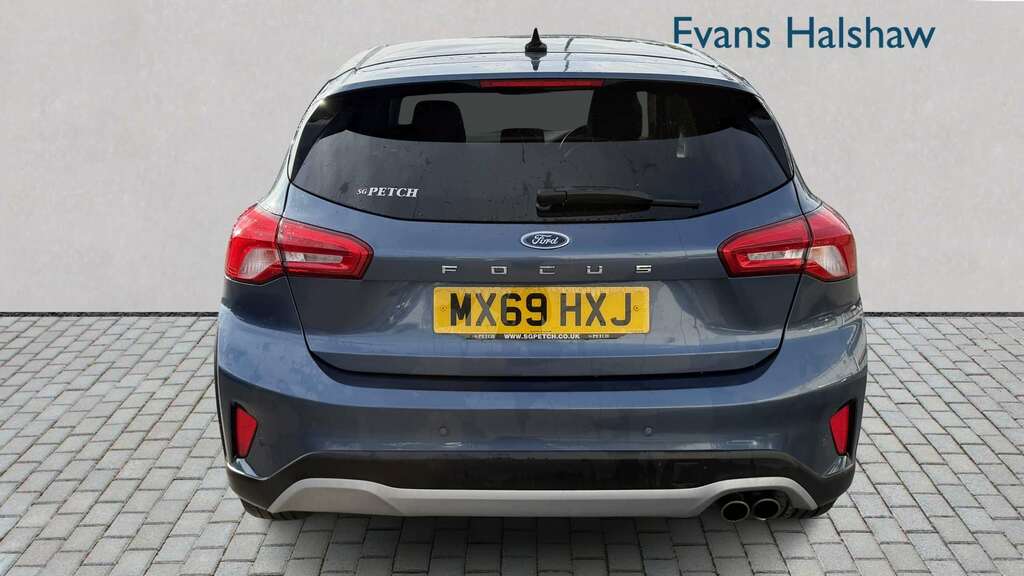 Ford Focus 1.0 Ecoboost 125 Active X 2019 MX69HXJ Blue #3