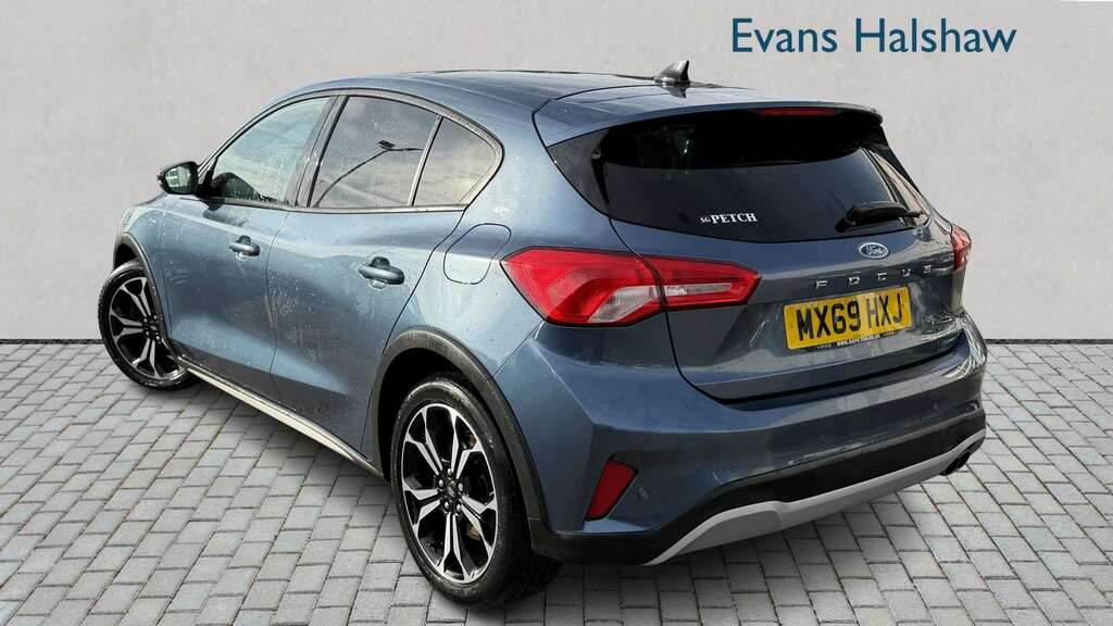 Ford Focus 1.0 Ecoboost 125 Active X 2019 MX69HXJ Blue #2